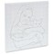 The Artist Grid 3/4" Profile Cotton Canvas - 12" x 12", Artist Grid